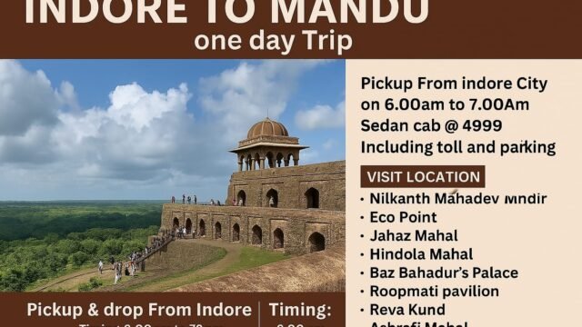 Indore to Mandu One day trip