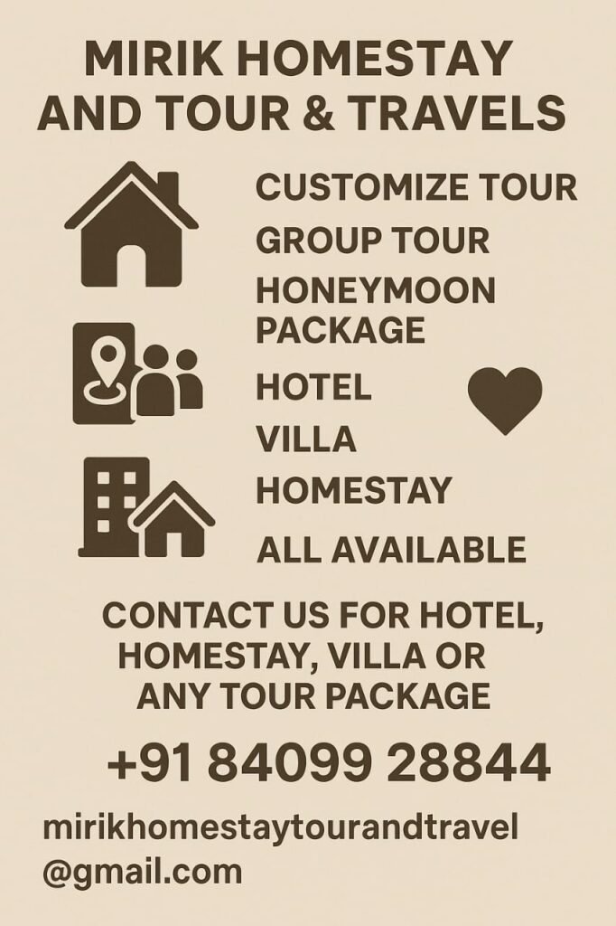 Mirik Home stay and Tour & Travels