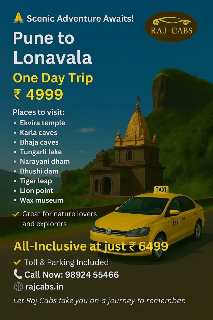 Pune to Lonavala One day trip