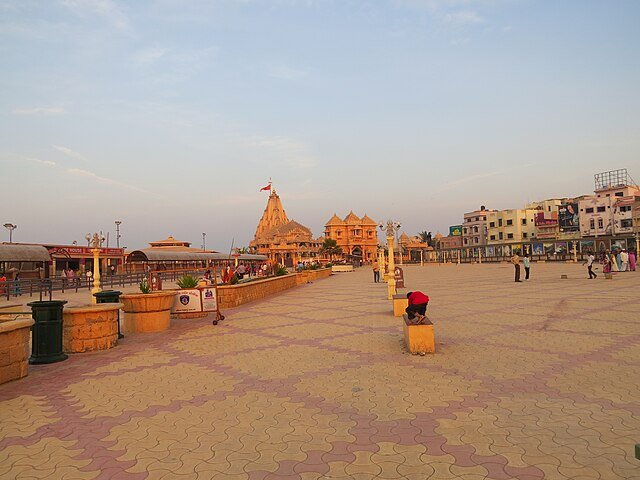 Shree_Somnath_Jyotirlinga_Temple_during_Dwaraka_