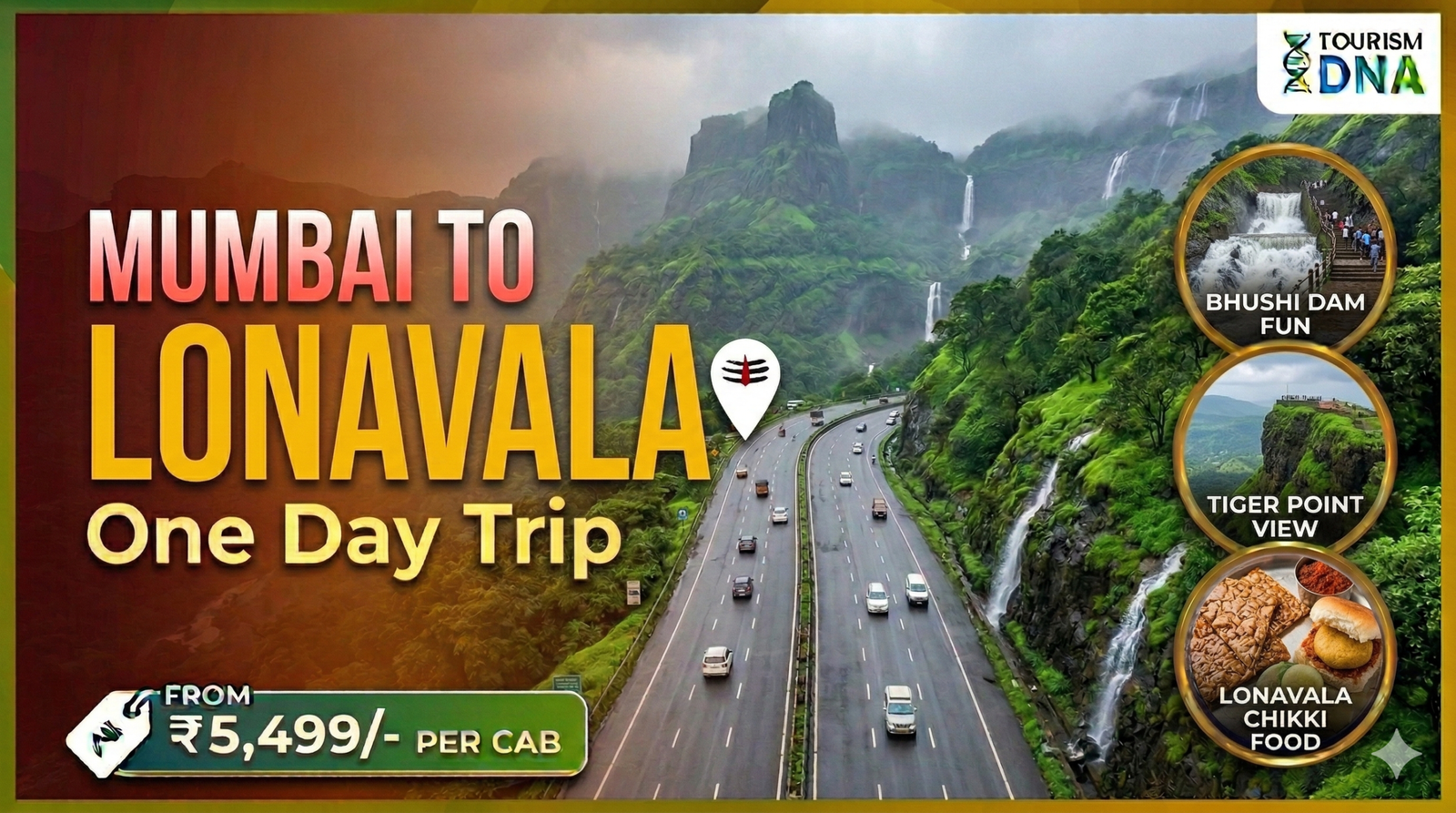 Mumbai to Lonavala One Day Trip
