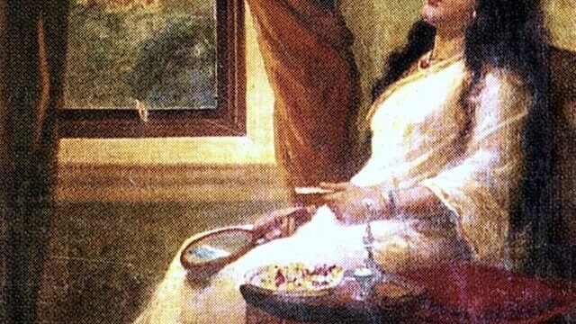 Raja_Ravi_Varma,_In_Contemplation