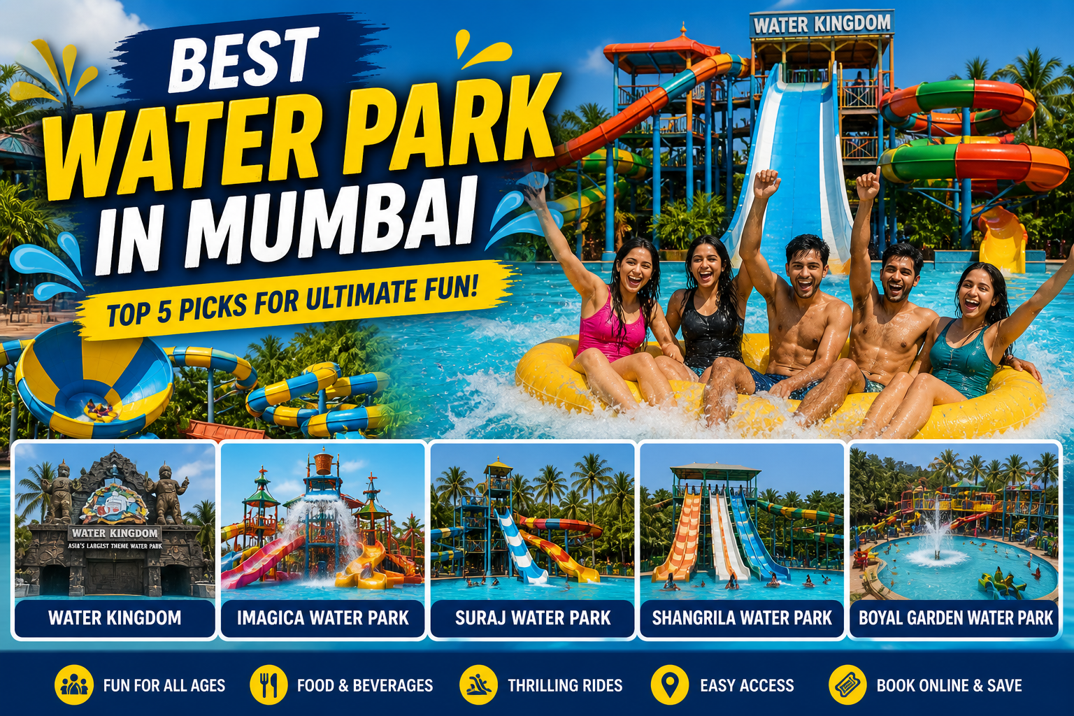 Best Water Park in Mumbai – Top 5 Must-Visit Destinations